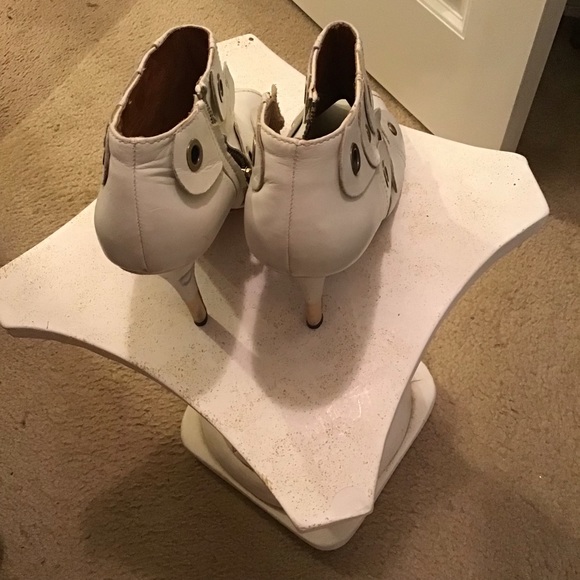 Peep toe booties - Picture 3 of 5